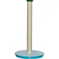 Hubsch - Play Küchenrollenhalter - Blau/Grau/Grün - ø15xh28cm