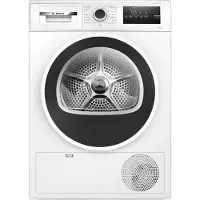 Bosch Serie 4 WTR83200ES, Freistehend, Frontlader, Wärmepumpe, Weiß, Drehregler, Berührung, Rechts