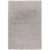 KADIMA DESIGN Hochflor Teppich LUNE – Waschbar, superweich mit einzigartiger Waffelstruktur | 180x290cm