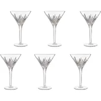 Luigi Bormioli Cocktailglas Mixology Martini 215 ml (6-teilig)