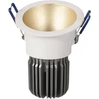 ATILED Toodle Runde Asymmetrische Einbauversion Einbauleuchte 6960-02-390 Gold IP40