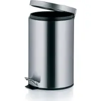 kela Treteimer Silent Close Mala Edelstahl silber matt 39cmh 25cmØ 12L, 10927