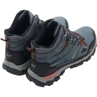 Regatta - Herren Wanderstiefel "Holcombe III" RG11300 (47 EU) (Dunkler Sturm/Ziegelstein)