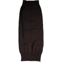 Dolce&Gabbana Brauner Cashmere Strick-Nackenwärmer Foulard-Schal