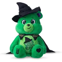 Troetelbeertjes Care Bears Plüschfigur 22cm - Wicked Good Luck Bear als Elphaba - Sammlerstück