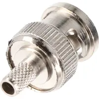 Goobay BNC-Crimpstecker - für RG58-/U-Kabel, mit vergoldetem Pin