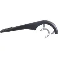 Hesling Kettenschutz Bosch Gen3 ab 2018 bis 38 Zähne inkl Brille 26 28 Zoll