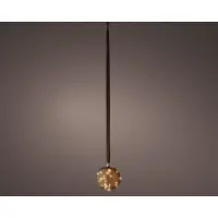 Lumineo Micro LED links Lampe - ø14 cm - 30 LED lampjes - Bruin