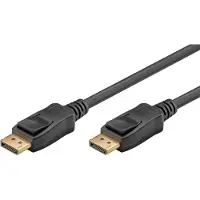 Goobay S/CONN maximum connectivity Displayportkabel-DisplayPort 2.0 Verbindungskabel, 8K, UHBR10, 2,0m