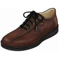 Finn Comfort Dijon Herrenschuhe Schnürer Braun Leder NEU - Herrenschuhe Bequemschuhe, Braun, glattleder