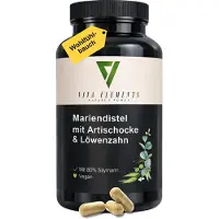 IK-Handelsgruppe Vita Elements Mariendistel 120 Kapseln Silymarin Löwenzahn Milk Thistle Nahrungsergänzungsmittel