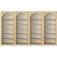 Vente-unique Bücherregal Cymora Naturfarben Hell 74 cm