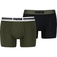 Puma Herren Unterhose EVERYDAY PLACED LOGO BOXER 2P