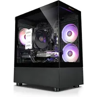 Kiebel.de Gaming PC Invader XS AMD Ryzen 7 7800X3D, 32GB DDR5, NVIDIA RTX 5060 Ti 8 GB, 1TB SSD, Windows 11, Gaming PC