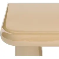 Vente-unique Couchtisch aus MDF - Beige lackiert - TAMISDA