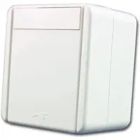 TEM Fontana Schuko Steckdose Weiß 250V16A AP IP44