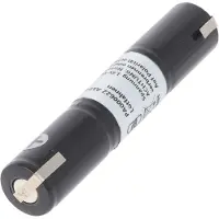 AccuCell Akkupack passend für Walther Taschenlampe Walther ATL300 3,6 Volt Abmessungen 85 x 16 x 16mm