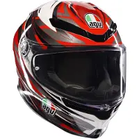 AGV K6 S E2206 Mplk Reeval Weiß Rot Grau Integralhelm Größe XL
