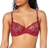 Triumph Peony Florale W, Farbe: Rumba Red 71/1542, Größe: 80C Bügel-BH