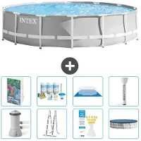 Intex Prism Frame Pool Rund - 427x107 cm - 7-teilig S574