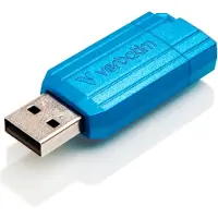 Verbatim PinStripe USB-Stick 128 GB USB Typ-A 2.0 Blau