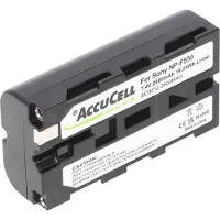 AccuCell Akku passend für Sony NP-F550 7,4 Volt 2600mAh Sony NPF530, NPF330