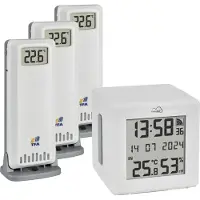TFA-Dostmann TFA.me Starter Set Funk-Thermo-/Hygrometer Weiß 35.8113.02