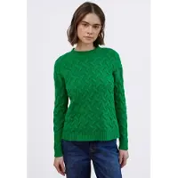 Street One Studio Stehkragenpullover im soften Baumwoll-Mix