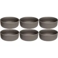 Leonardo Schüssel Roma Taupe 16 cm (Set von 6)