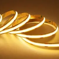 Longlife LED COB 24V CRI90 LED Streifen Super Warmweiß 2700K 9W/m 480LED/m 8mm - Schutzart: I...