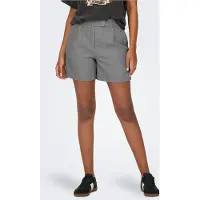 ONLY Shorts "ONLLINDA – Shorts mit hoher Taille und weitem Beinschnitt" Materialmix, High Waist