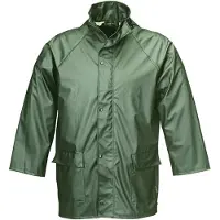 Terrax Terraflex Regenjacke oliv Gr. 4XL