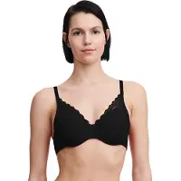 Chantelle T-Shirt-BH "FLORAL TOUCH" Spitze, blickdichtes Gewebe