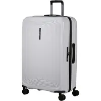 Samsonite Hartschalen-Trolley "2WANDER" 125 l 4 Rollen aus robustem Polycarbonat, mit Adressetikett und Dehnfalte
