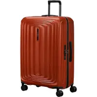 Samsonite Hartschalen-Trolley "2WANDER" 107 l 4 Rollen aus robustem Polycarbonat, mit Adressetikett und Dehnfalte