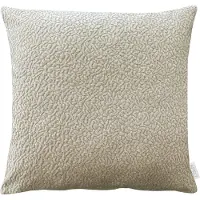 Apelt Dekokissen "Toulouse", beige (natur, unifarben), B:45cm H:10cm L:45cm, Chenille, Polyester, Dekokissen_Sitzkissen_Kissenhüllen, Dekokissen, Chenille mit 3D Effekt