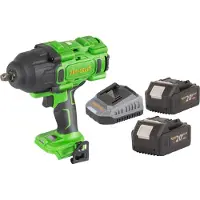 Procraft PWA80bb Akku Schlagschrauber 20 V 1600 Nm 1/2" Brushless + 2x Akku 4,0 Ah + Ladegerät