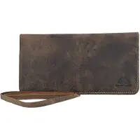 Green Burry Greenburry Stiftetui Leder Wickel-Stiftetui Stiftrolle Stifttasche VINTAGE