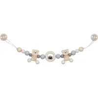 Goki baby Kinderwagenkette Bär mit Clips