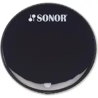 Sonor BD26-4 MC Marching Bass Drum Head 26" Black - Bass-Drum-Fell