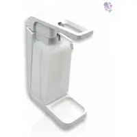 Blanc HYGIENIC Hebelspender für 1 Liter Seife, Desinfektion, super ergiebig, Wandmontage