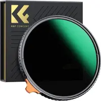 K&F Concept Variabel ND Filter ND2-400 Nano X 82mm