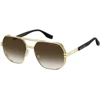 Marc Jacobs MARC 784/S Matte gold black 60/16/145 Herren Sonnenbrillen
