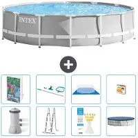 Intex Prism Frame Pool Rund - 427x107 cm - 7-teilig S647