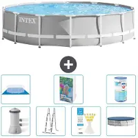 Intex Prism Frame Pool Rund - 427x107 cm - 6-teilig S594