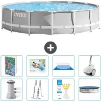 Intex Prism Frame Pool Rund - 427x107 cm - 7-teilig S584