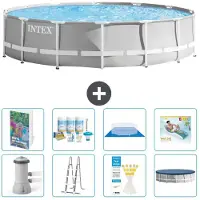 Intex Prism Frame Pool Rund - 427x107 cm - 7-teilig S683