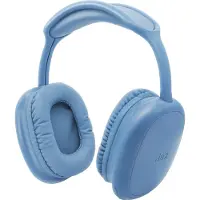 JAZ Neo Wave Over-Ear Bluetooth Wireless Kopfhörer mit Mikrofon und gepolstertem Kopfbügel Blau