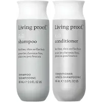Living Proof Full Shampoo and Conditioner Travel Size Bundle for Volume, Bounce and Shine