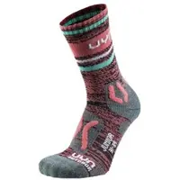 UYN Junior Outdoor Explorer Socks pink stripes (P567) 24/26